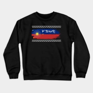 Philippine Flag / Badlit word Padayon (to Continue) Crewneck Sweatshirt